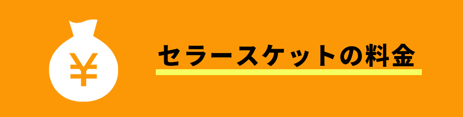 セラースケットの料金